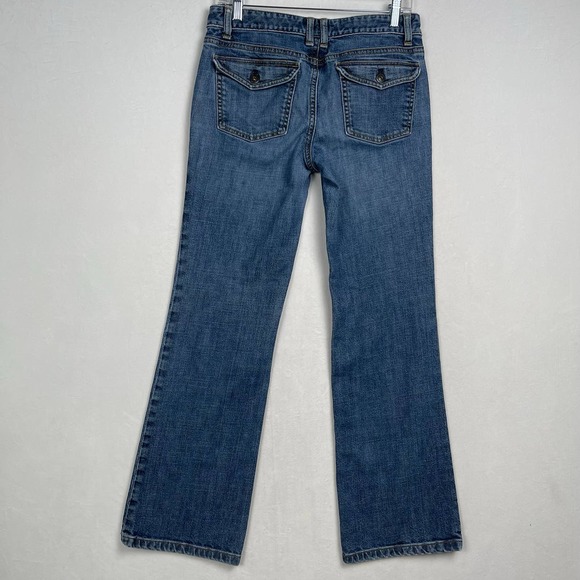 ANN TAYLOR Modern Fit Jeans Lindsay Waist Bootcut Low Rise Jeans w/ stretch SZ 6 - Picture 4 of 14